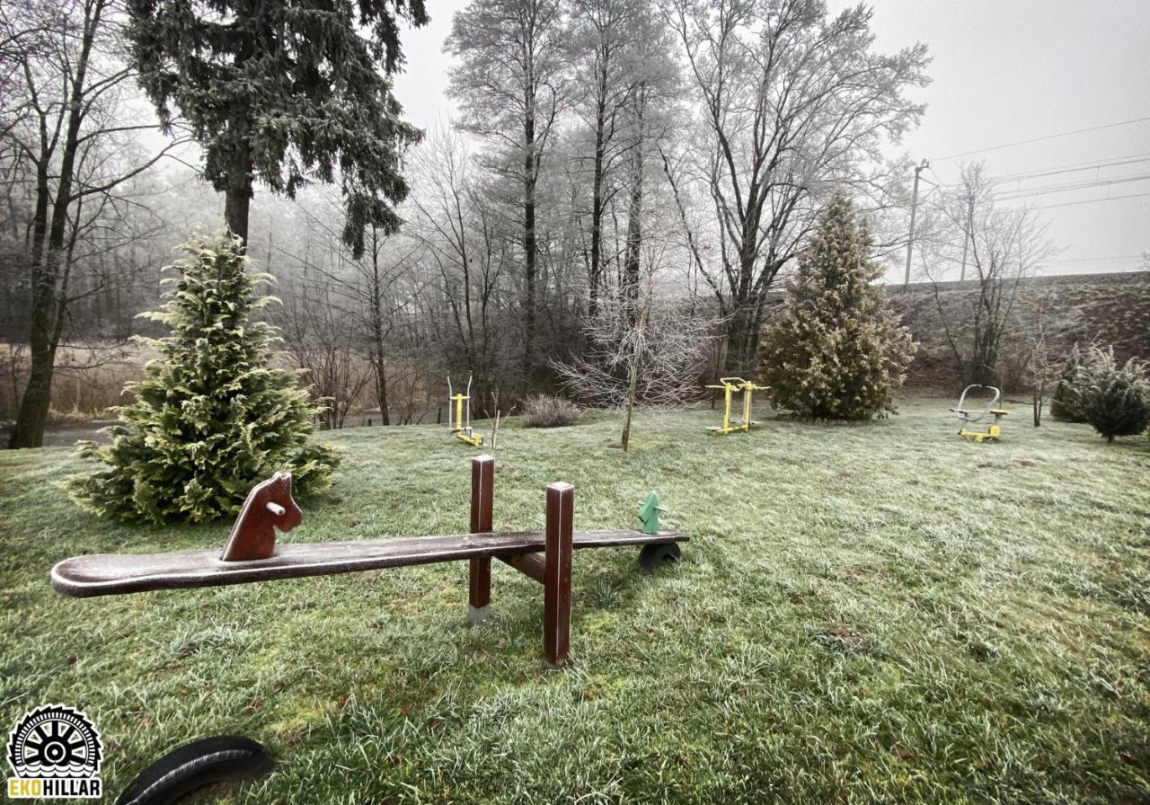Villa Mlyn Wodny Eko Hillar Rybno  Exterior foto
