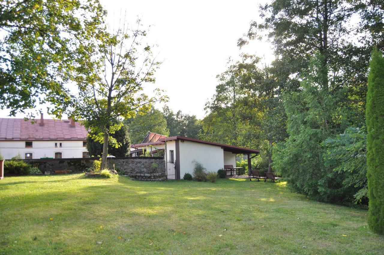 Villa Mlyn Wodny Eko Hillar Rybno  Exterior foto